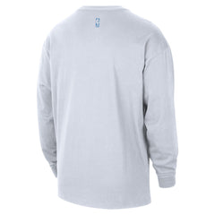 Nike Memphis Grizzlies 2025/26 City Edition Remix Essential Logo Long Sleeve T-Shirt White