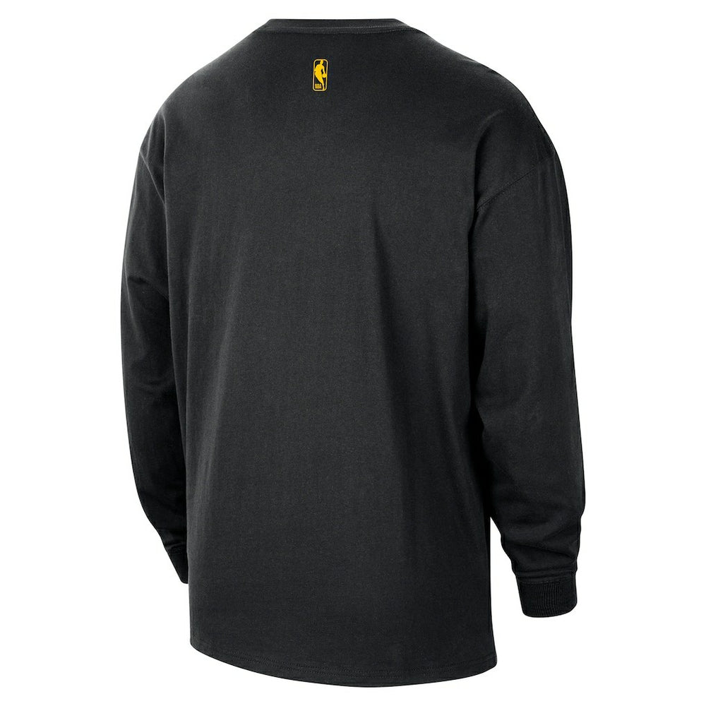 Nike Denver Nuggets 2025/26 City Edition Remix Essential Logo Long Sleeve T-Shirt Black