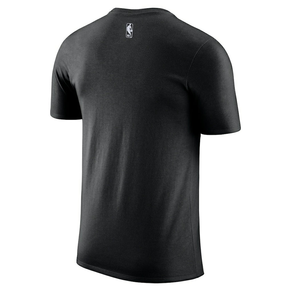 Nike Brooklyn Nets 2025/26 City Edition Remix Essential Logo T-Shirt Black