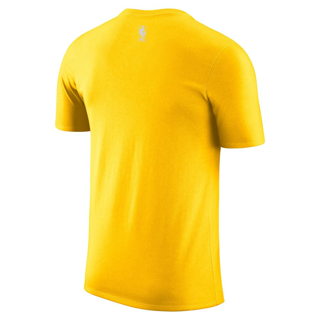 Charlotte Hornets Jordan Brand 2025/26 City Edition Remix Essential Logo T-Shirt Yellow