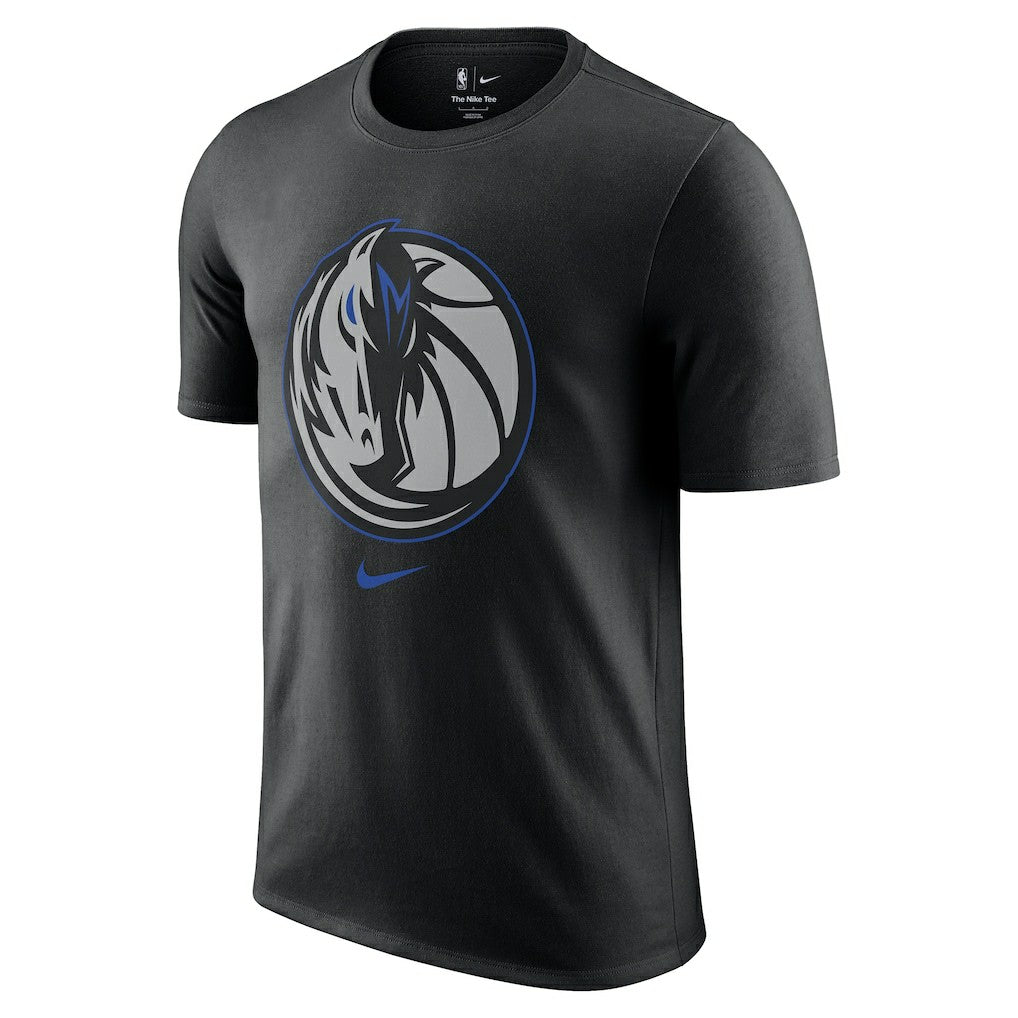 Nike Dallas Mavericks 2025/26 City Edition Remix Essential Logo T-Shirt Black