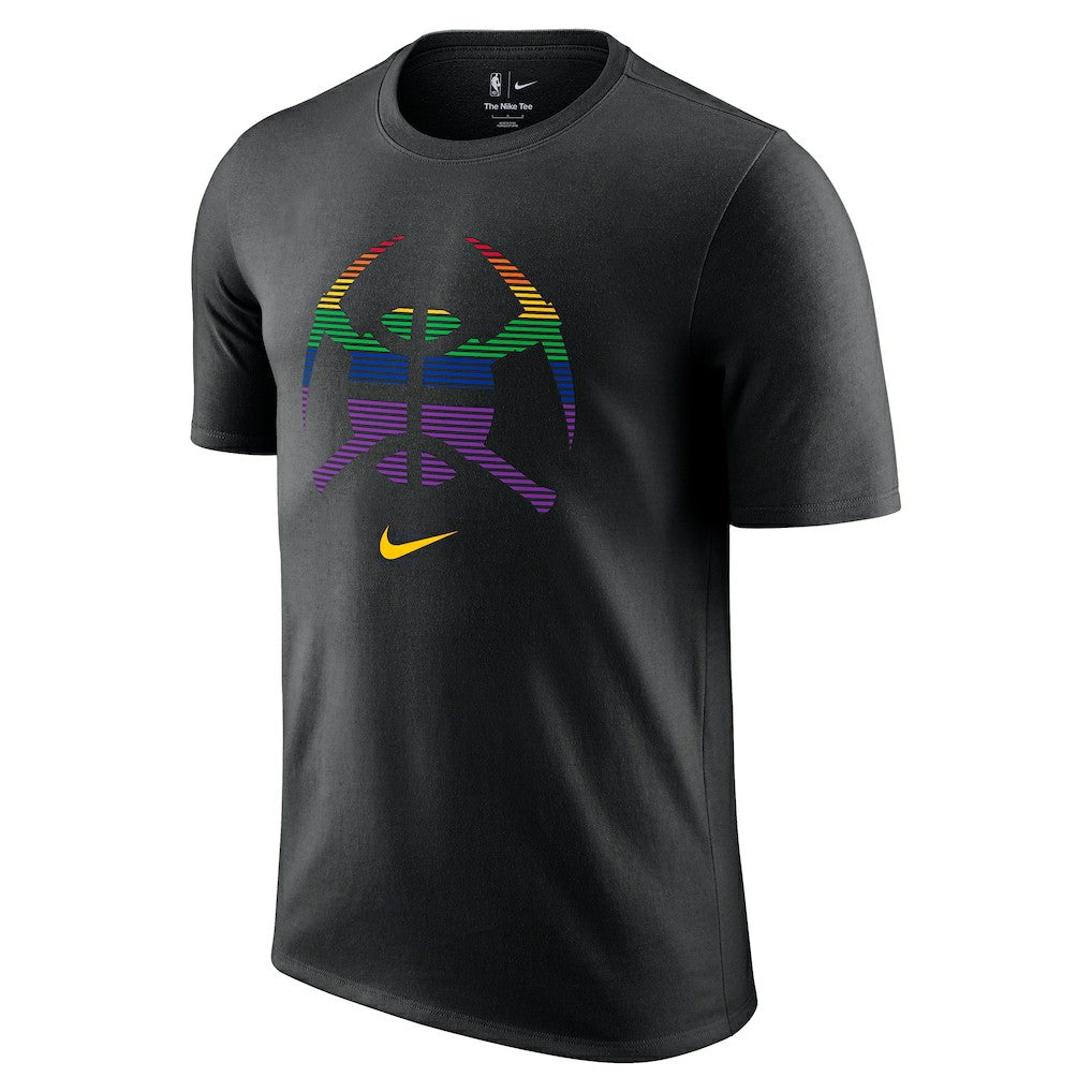 Nike Denver Nuggets 2025/26 City Edition Remix Essential Logo T-Shirt Black