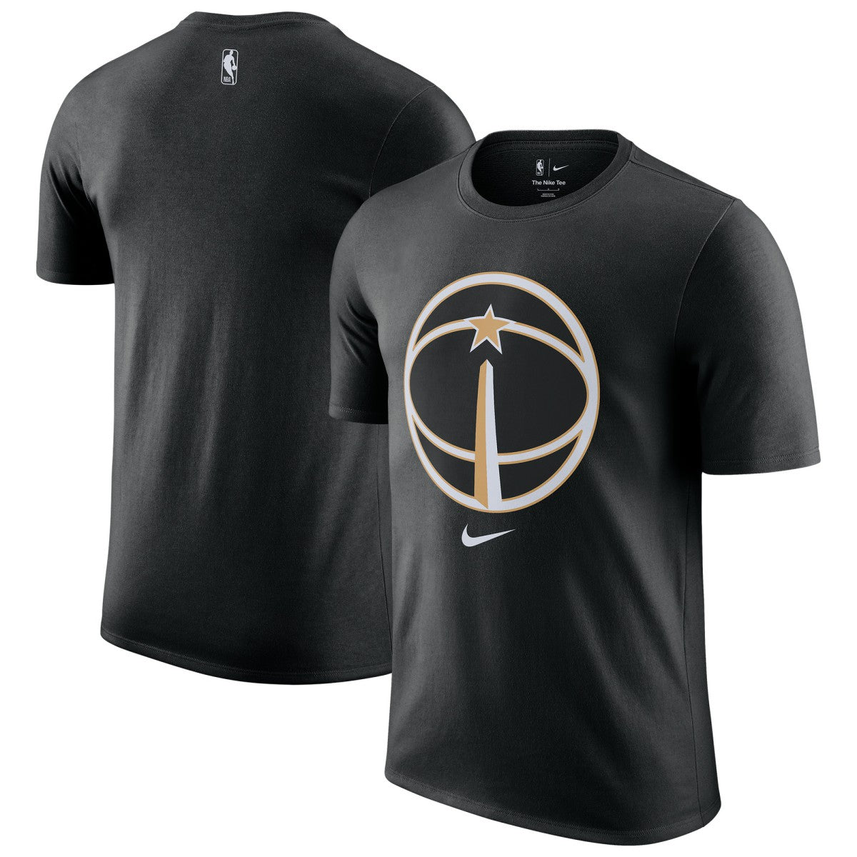 Nike Washington Wizards 2025/26 City Edition Remix Essential Logo T-Shirt Black