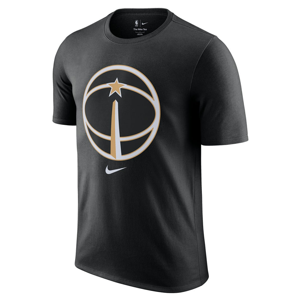 Nike Washington Wizards 2025/26 City Edition Remix Essential Logo T-Shirt Black