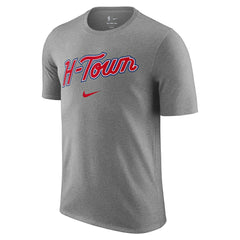 Nike Houston Rockets 2025/26 City Edition Remix Essential Logo T-Shirt Heather Gray