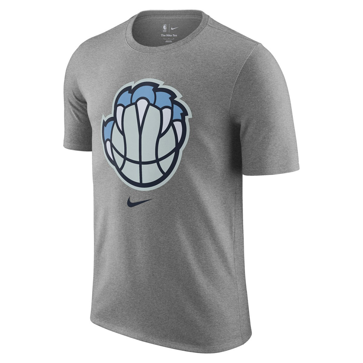 Nike Memphis Grizzlies 2025/26 City Edition Remix Essential Logo T-Shirt Heather Gray