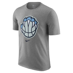 Nike Memphis Grizzlies 2025/26 City Edition Remix Essential Logo T-Shirt Heather Gray