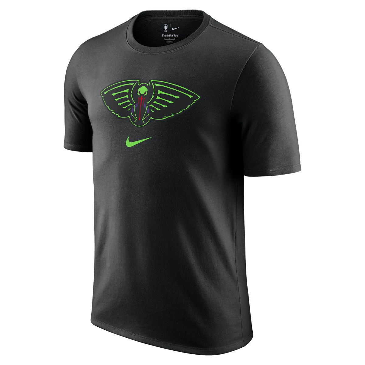 Nike New Orleans Pelicans 2025/26 City Edition Remix Essential Logo T-Shirt Black