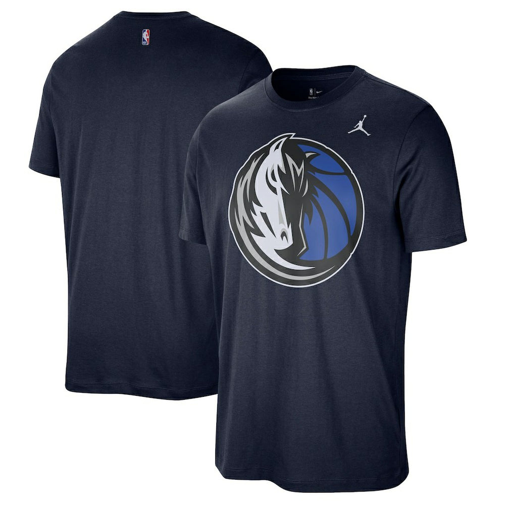Dallas Mavericks Jordan Brand Statement Edition Essential T-Shirt Navy
