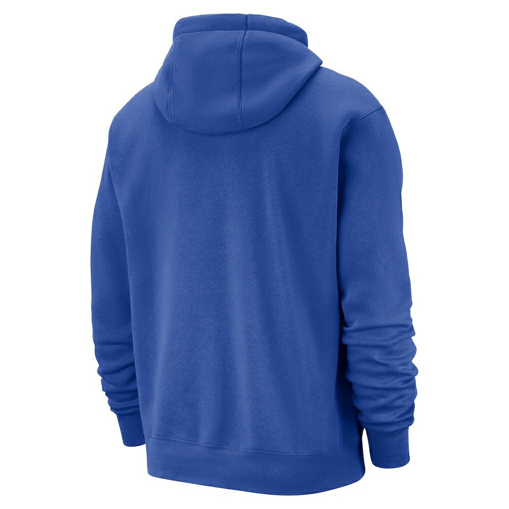 Nike Dallas Mavericks 2025/26 City Edition Essential Logo Remix Hoodie Blue