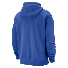 Nike Dallas Mavericks 2025/26 City Edition Essential Logo Remix Hoodie Blue