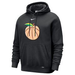 Nike Atlanta Hawks 2025/26 City Edition Essential Logo Remix Hoodie Black
