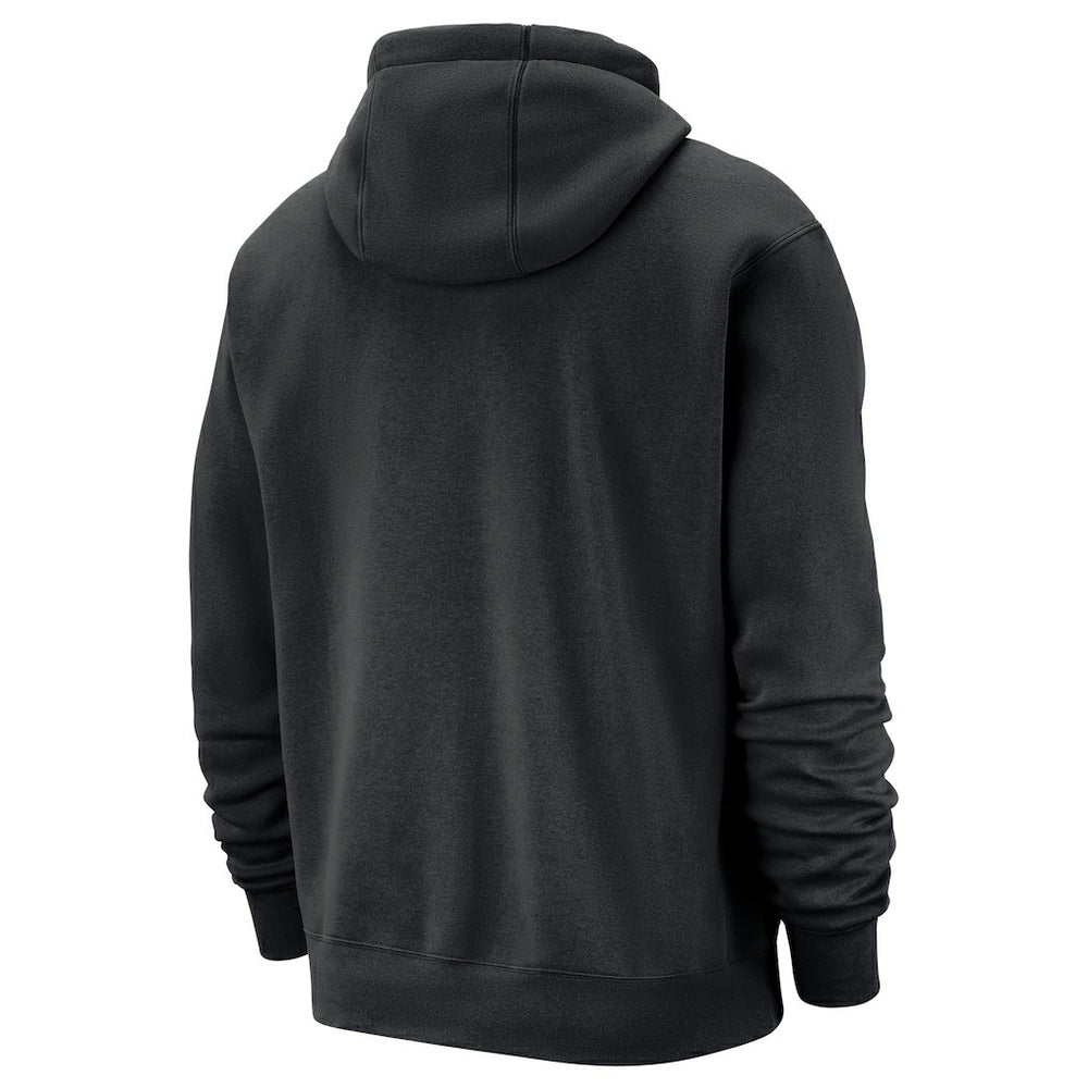 Nike Brooklyn Nets 2025/26 City Edition Essential Logo Remix Hoodie Black