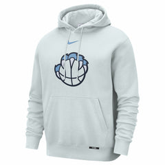Nike Memphis Grizzlies 2025/26 City Edition Essential Logo Remix Hoodie Silver