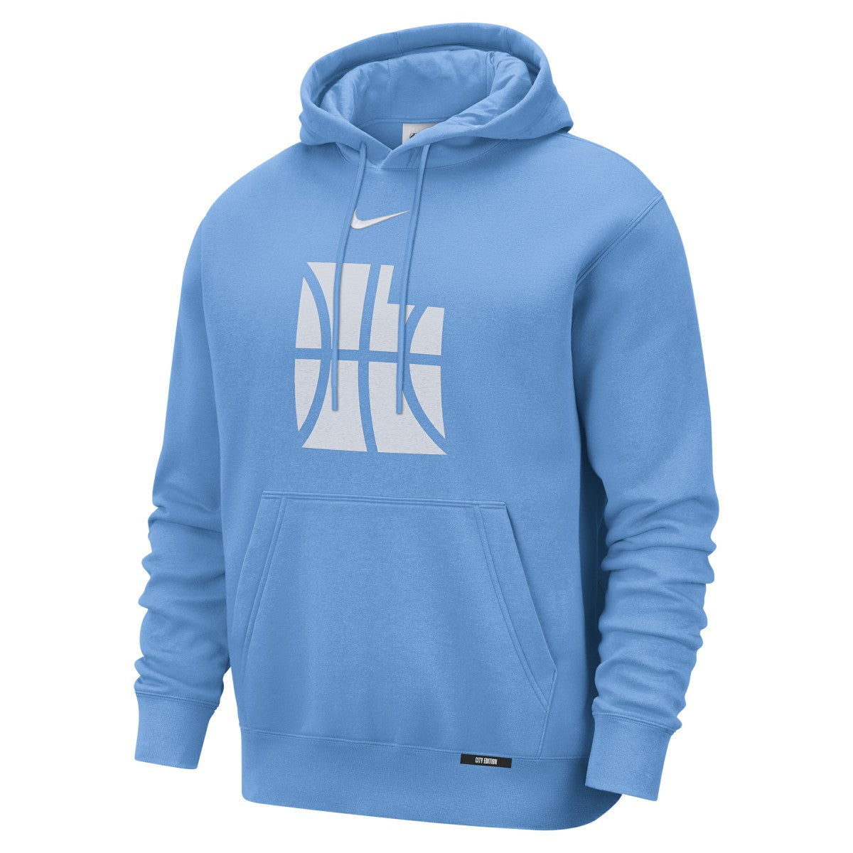Nike Utah Jazz 2025/26 City Edition Essential Logo Remix Hoodie Blue