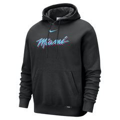 Nike Miami Heat 2025/26 City Edition Essential Remix Club Hoodie Black
