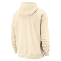 Nike New York Knicks 2025/26 City Edition Essential Remix Club Hoodie Natural