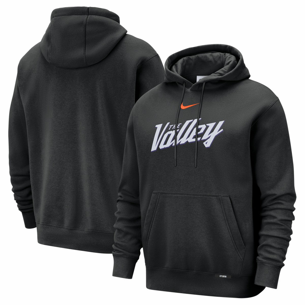 Nike Phoenix Suns 2025/26 City Edition Essential Remix Club Hoodie Black