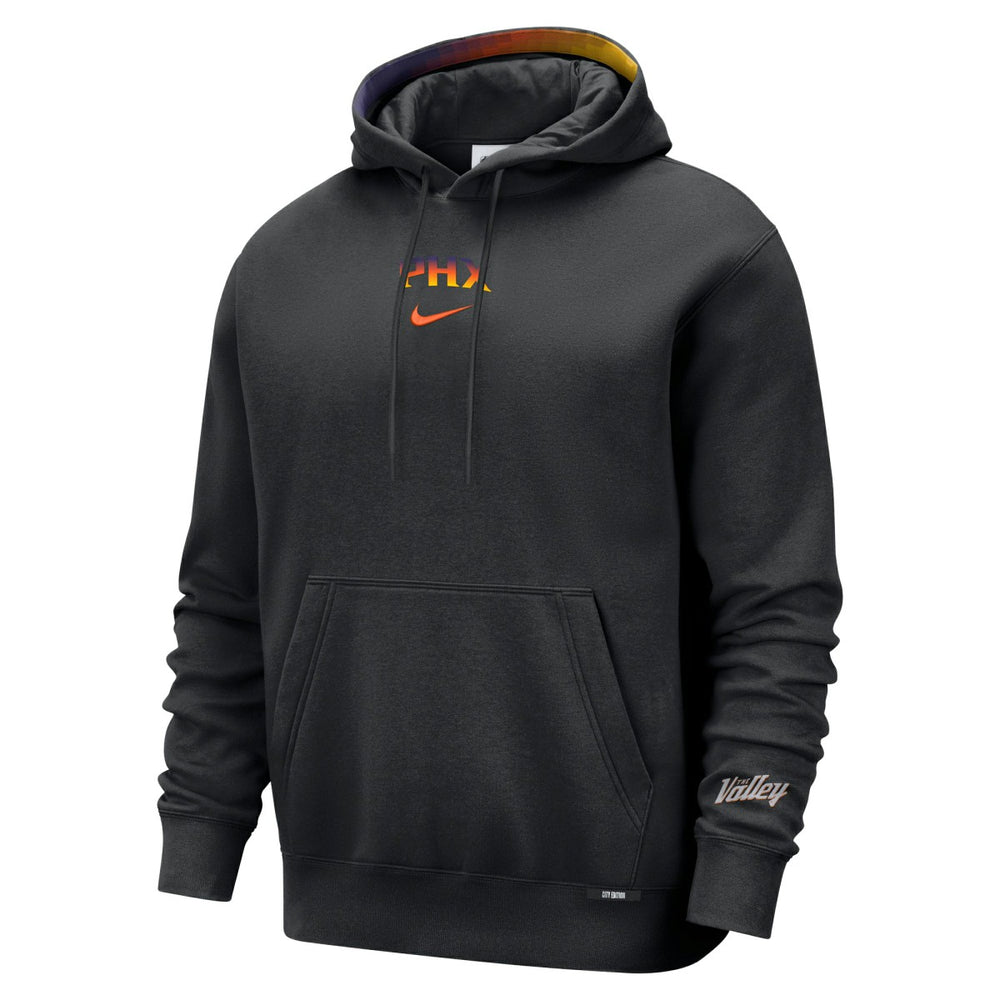 Nike Phoenix Suns 2025/26 City Edition Courtside Remix Premium Hoodie Black