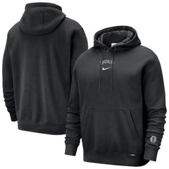 Nike Brooklyn Nets 2025/26 City Edition Courtside Remix Premium Hoodie Black