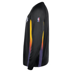 Nike Phoenix Suns 2025/26 City Edition Authentic Pregame Dri-FIT Long Sleeve Shooting T-Shirt Black