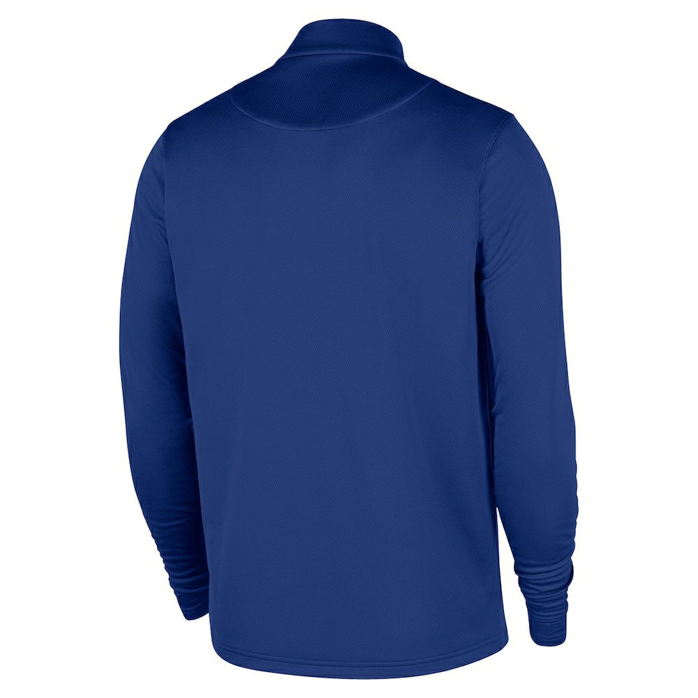 Nike Houston Rockets 2025/26 City Edition Remix Authentic Coaches Dri-FIT Half-Zip Top Blue