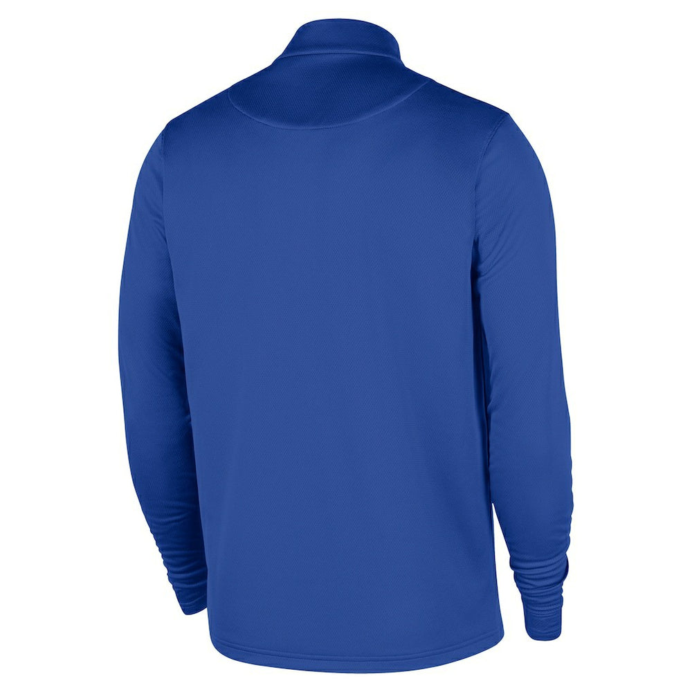 Nike Indiana Pacers 2025/26 City Edition Remix Authentic Coaches Dri-FIT Half-Zip Top Blue