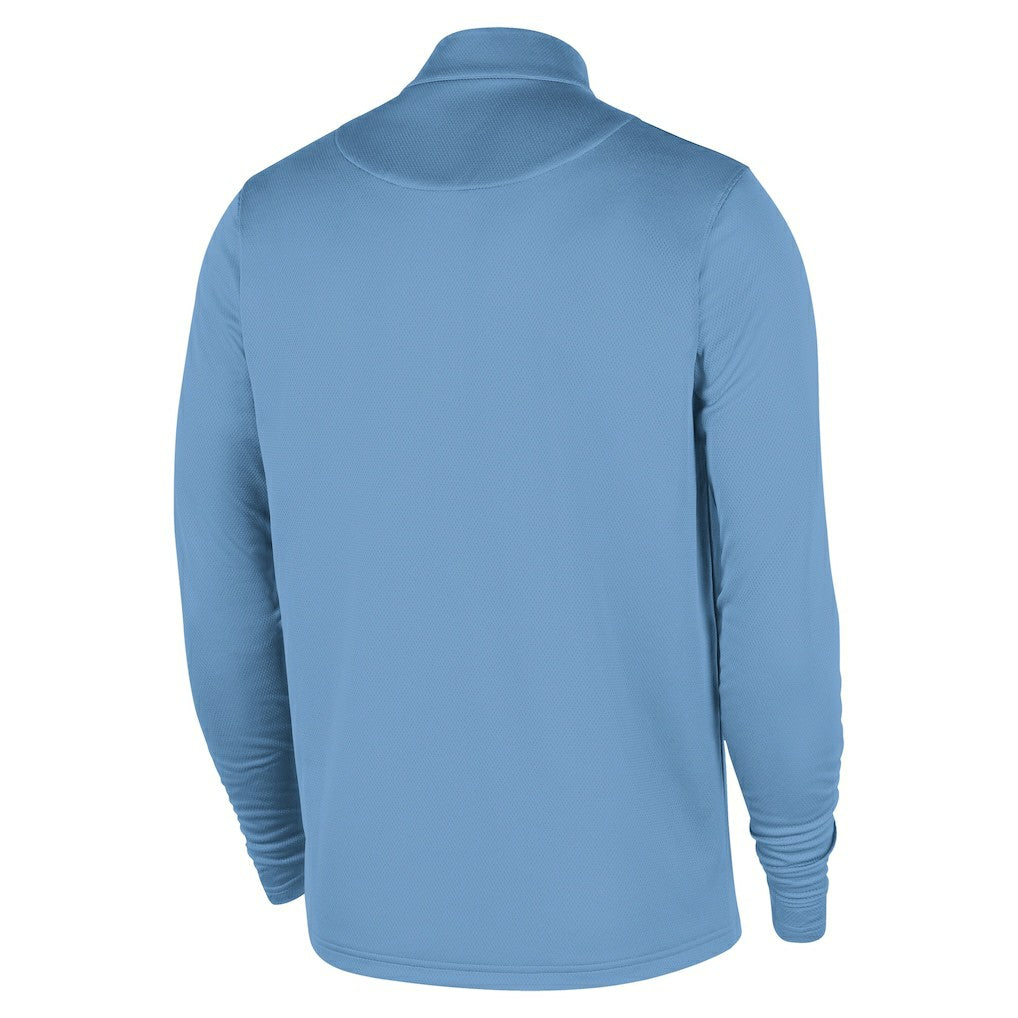 Nike Memphis Grizzlies 2025/26 City Edition Remix Authentic Coaches Dri-FIT Half-Zip Top Light Blue
