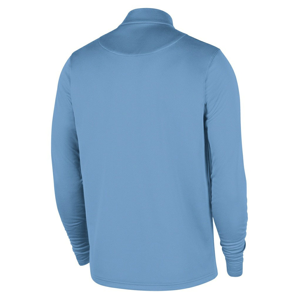 Nike Memphis Grizzlies 2025/26 City Edition Remix Authentic Coaches Dri-FIT Half-Zip Top Light Blue