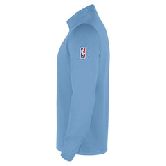 Nike Memphis Grizzlies 2025/26 City Edition Remix Authentic Coaches Dri-FIT Half-Zip Top Light Blue