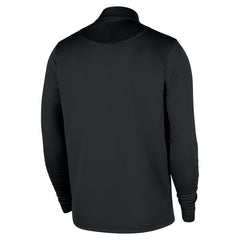 Nike Miami Heat 2025/26 City Edition Remix Authentic Coaches Dri-FIT Half-Zip Top Black