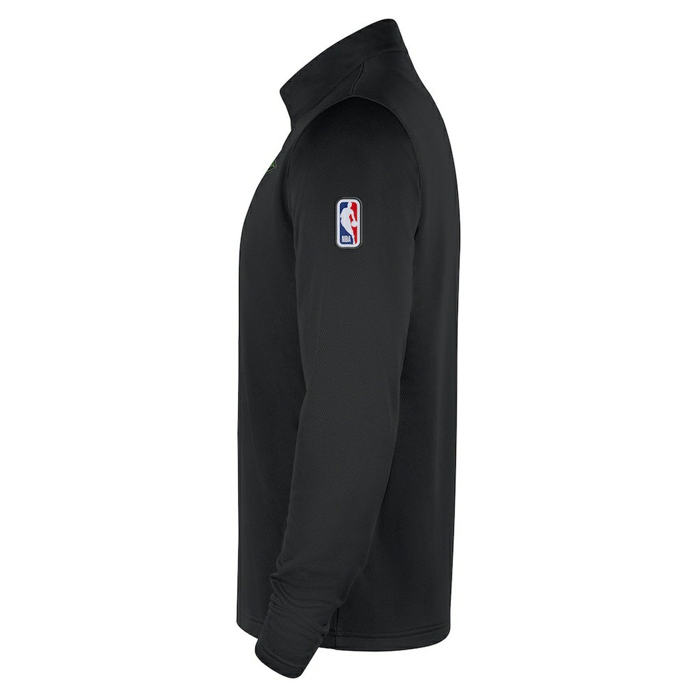Nike New Orleans Pelicans 2025/26 City Edition Remix Authentic Coaches Dri-FIT Half-Zip Top Black