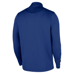 Nike New York Knicks 2025/26 City Edition Remix Authentic Coaches Dri-FIT Half-Zip Top Blue