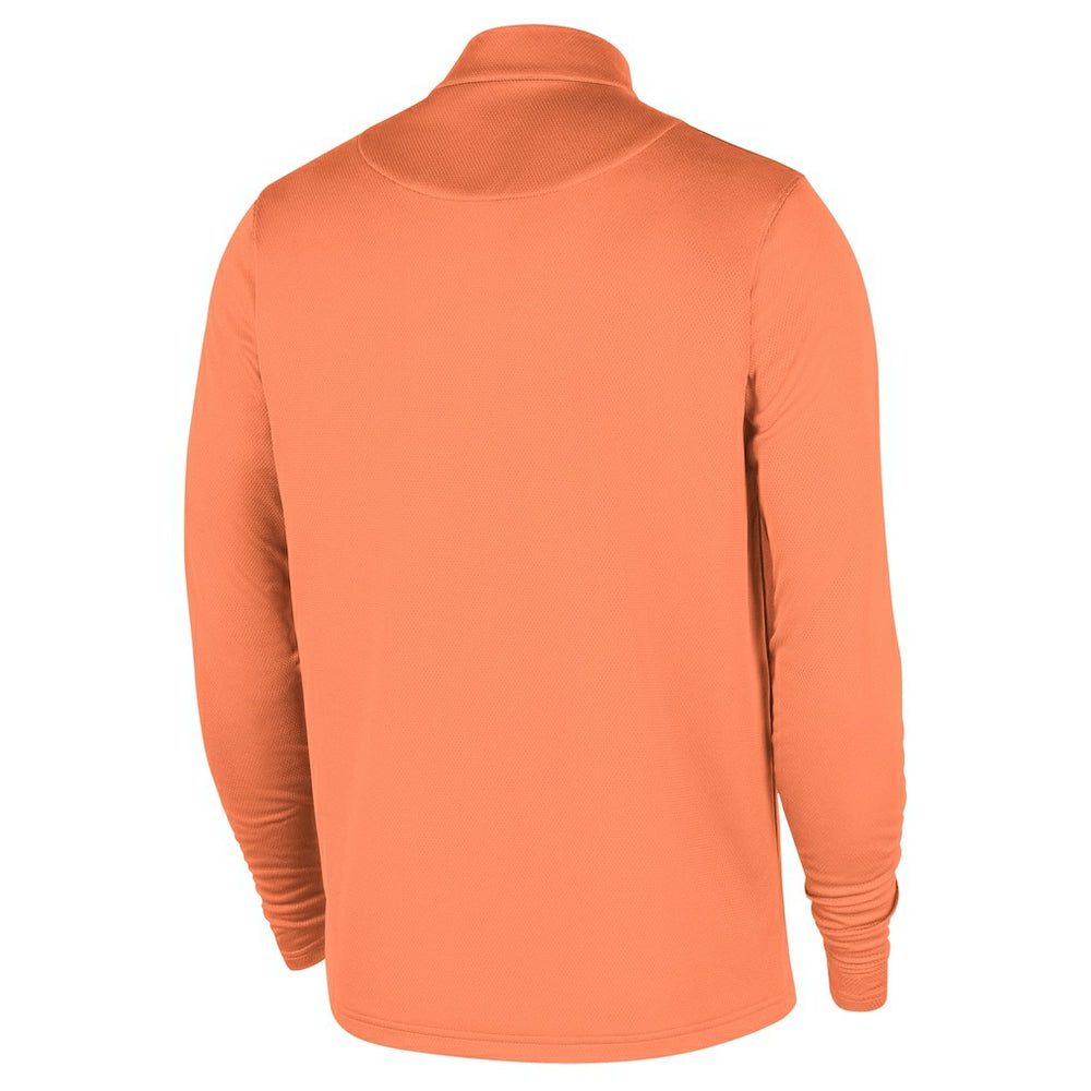 Nike Cleveland Cavaliers 2025/26 City Edition Remix Authentic Coaches Dri-FIT Half-Zip Pullover Orange