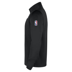 Nike Portland Trail Blazers 2025/26 City Edition Remix Authentic Coaches Dri-FIT Half-Zip Top Black