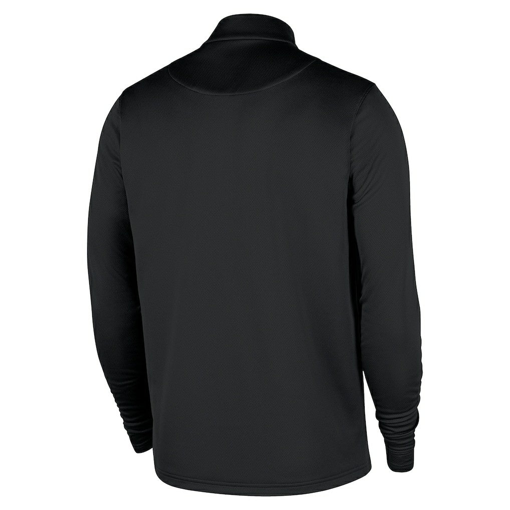 Nike Dallas Mavericks 2025/26 City Edition Remix Authentic Coaches Dri-FIT Half-Zip Top Black