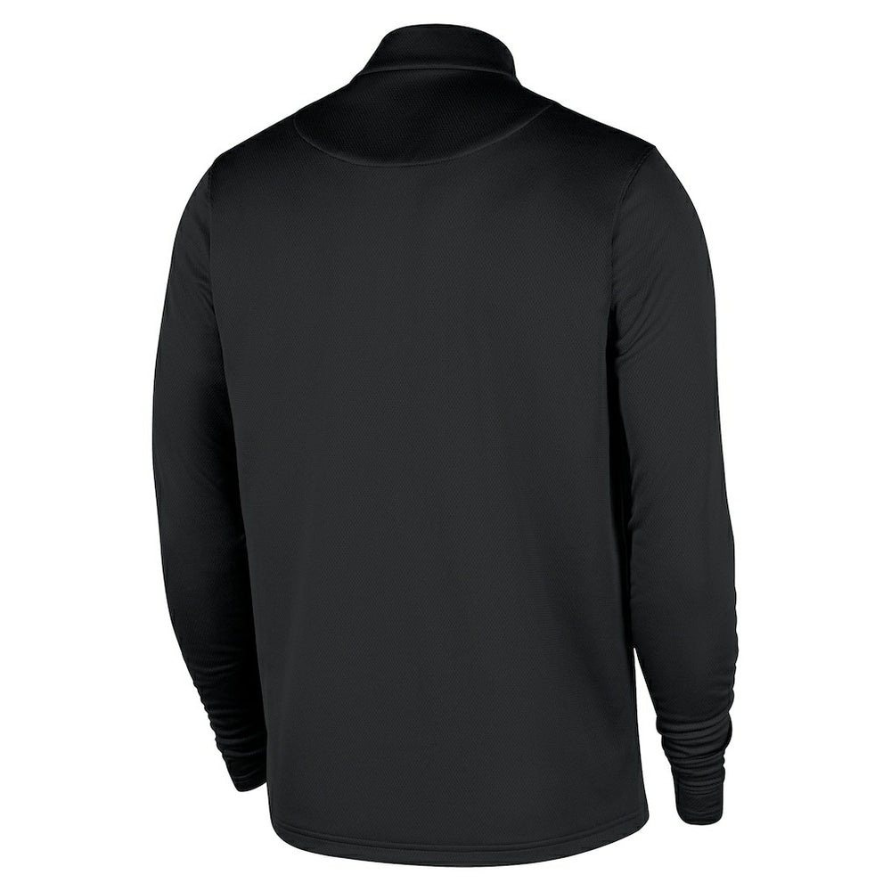 Nike Dallas Mavericks 2025/26 City Edition Remix Authentic Coaches Dri-FIT Half-Zip Top Black
