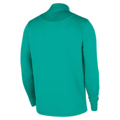 Nike San Antonio Spurs 2025/26 City Edition Remix Authentic Coaches Dri-FIT Half-Zip Top Green