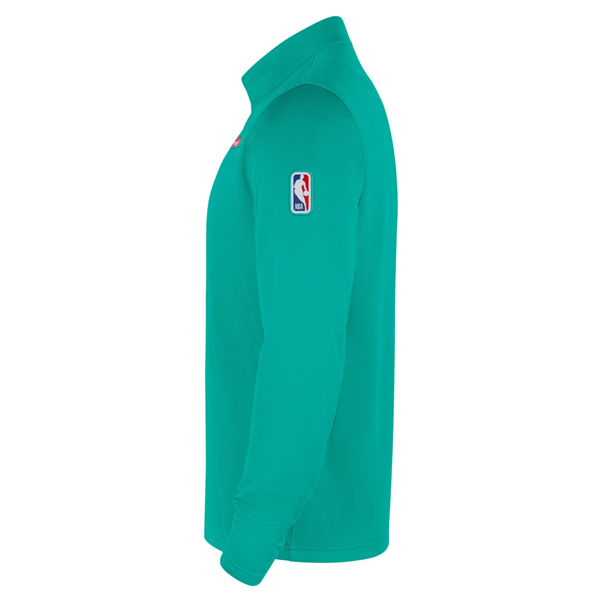 Nike San Antonio Spurs 2025/26 City Edition Remix Authentic Coaches Dri-FIT Half-Zip Top Green