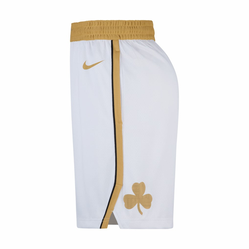 Nike Boston Celtics 2025/26 City Edition Remix Dri-FIT Swingman Shorts White