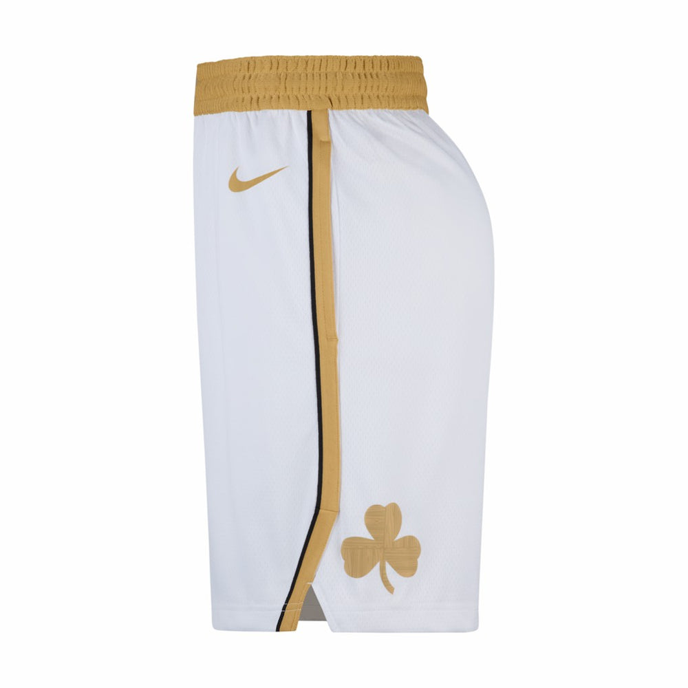 Nike Boston Celtics 2025/26 City Edition Remix Dri-FIT Swingman Shorts White