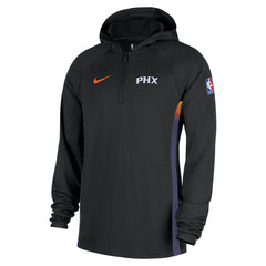 Nike Phoenix Suns 2025/26 City Edition Remix Authentic On-Court Quarter-Zip Dri-FIT Hooded Jacket Black