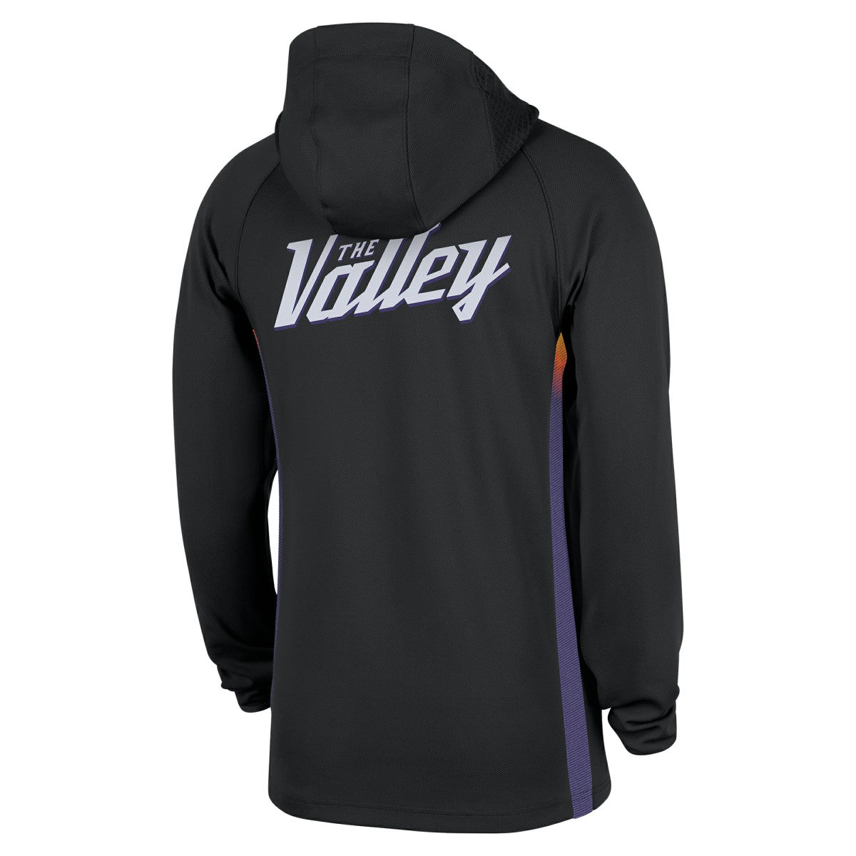 Nike Phoenix Suns 2025/26 City Edition Remix Authentic On-Court Quarter-Zip Dri-FIT Hooded Jacket Black