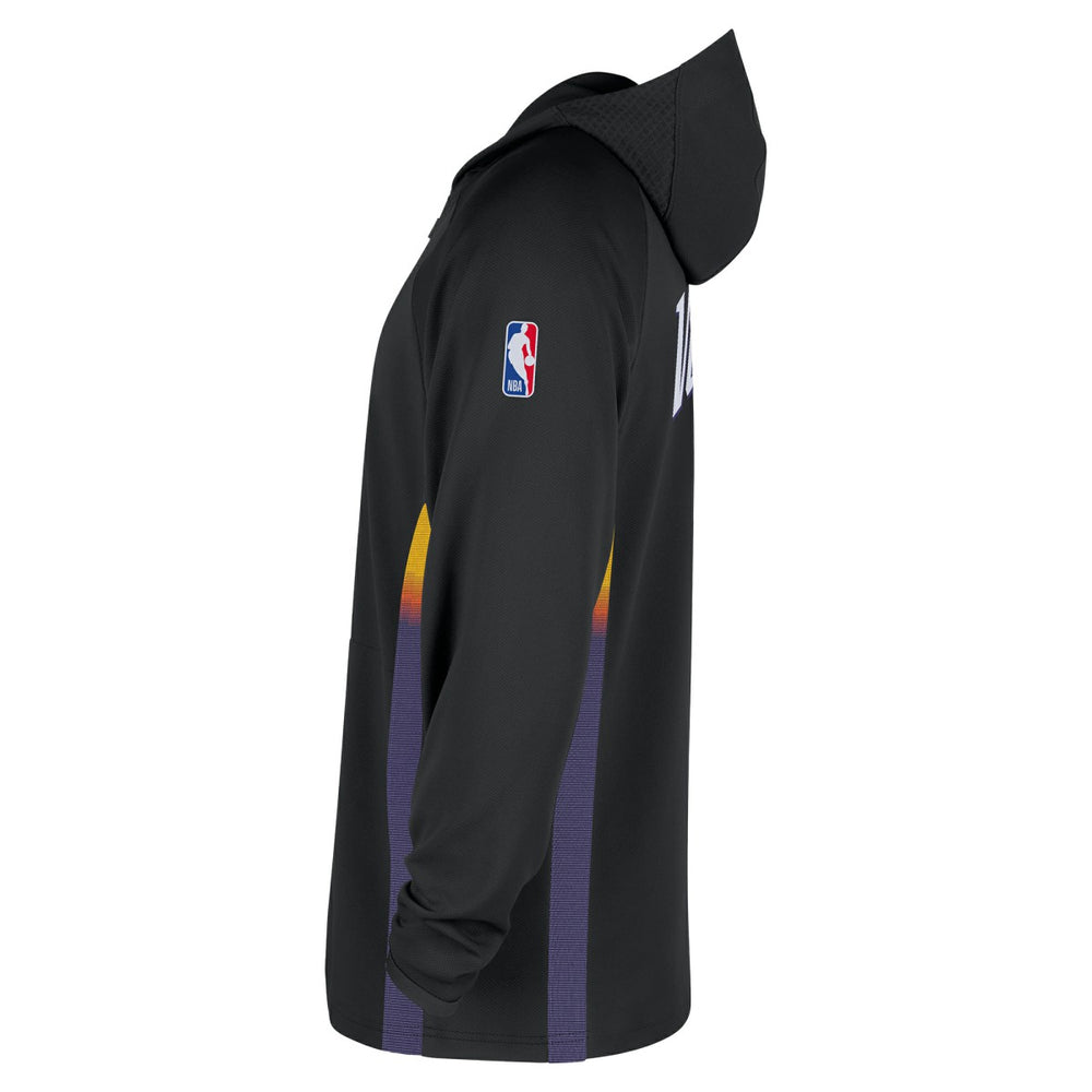Nike Phoenix Suns 2025/26 City Edition Remix Authentic On-Court Quarter-Zip Dri-FIT Hooded Jacket Black