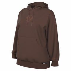 Nike Golden State Warriors Women's 2025/26 City Edition Remix Premium Fleece Hoodie Brown
