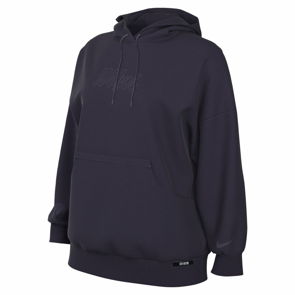Nike Minnesota Timberwolves Women's 2025/26 City Edition Remix Premium Fleece Hoodie Purple
