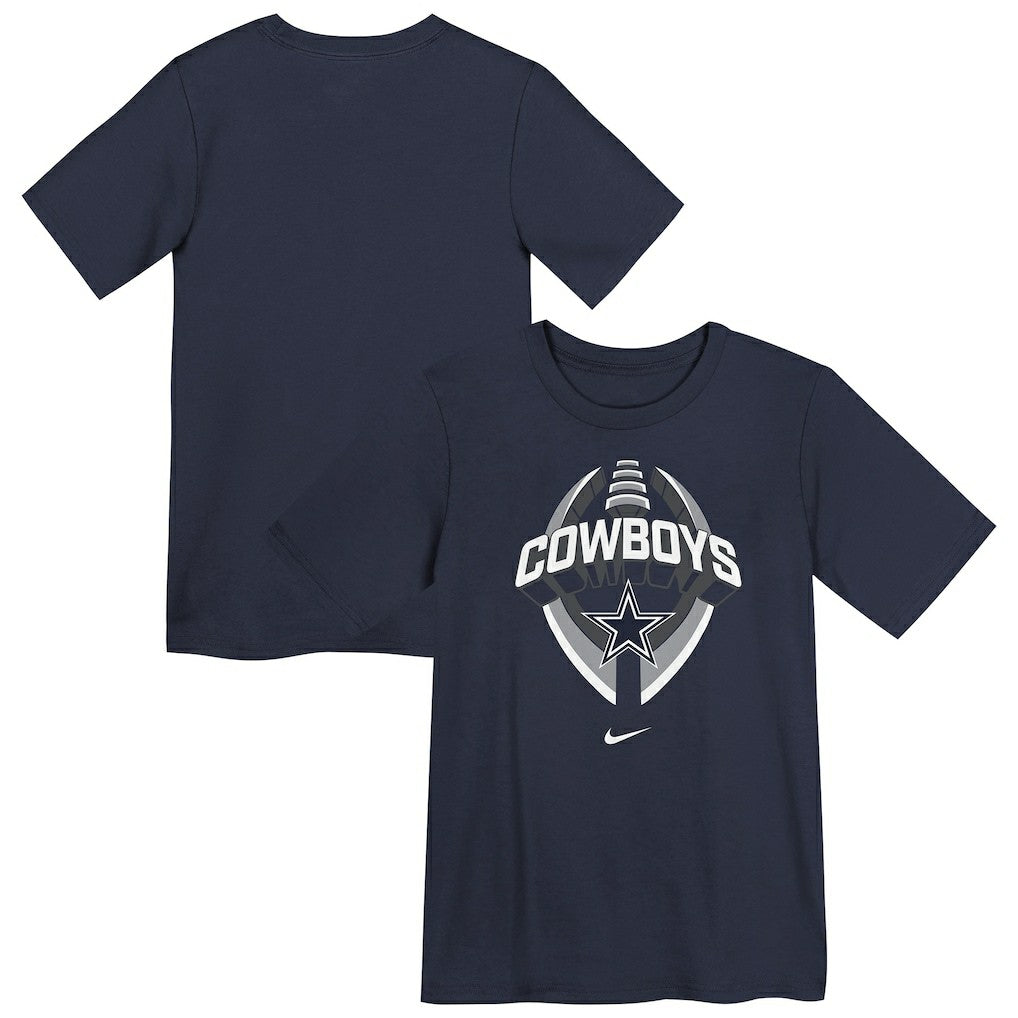 Dallas Cowboys Preschool Icon Legend Dri-FIT T-Shirt - Navy - Nike