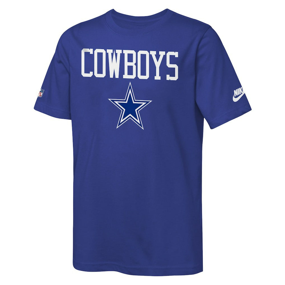 Dallas Cowboys Youth Sideline T-Shirt - Navy - Nike