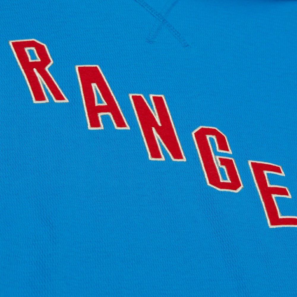 New York Rangers Centennial Lightweight Thermal Hoodie - Blue/White | NHL on sale