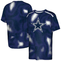 Dallas Cowboys Outerstuff Youth End Zone Dri-Tek T-Shirt - Navy - NFL